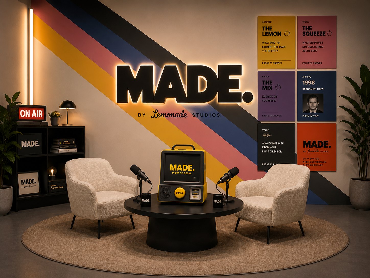 SPECTRUM — MADE. studio set design