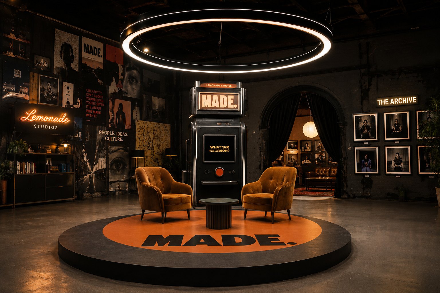THE ARCHIVE — MADE. studio set design